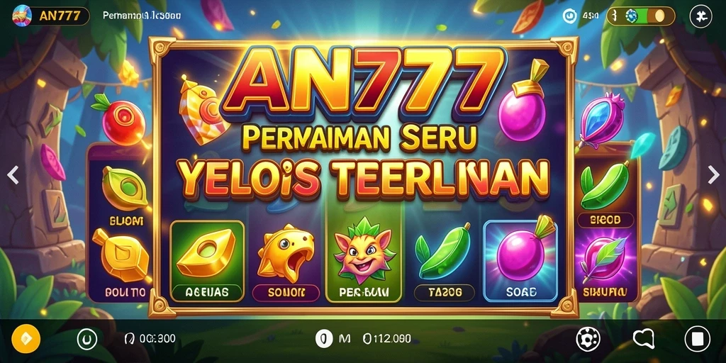 Tampilan gameplay Slot AN777 yang menarik dan mengasyikkan.