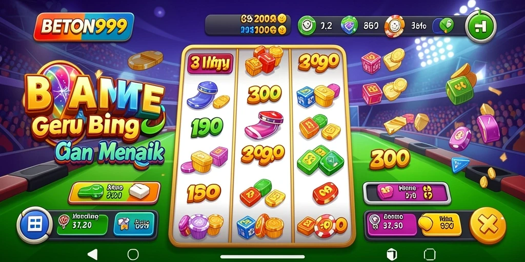 Tampilan gameplay seru dan interaktif dari BETON999.