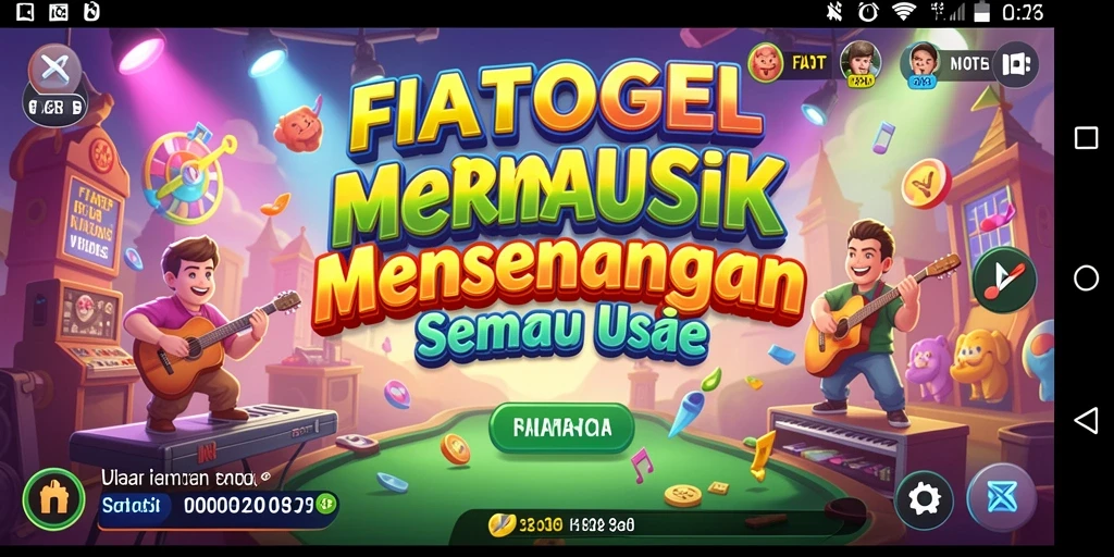 Tampilan gameplay <strong>FIATOGEL</strong> yang penuh warna dan interaktif.