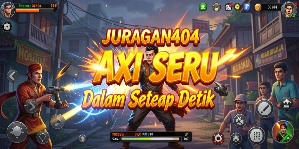 Screenshot gameplay JURAGAN404 menampilkan aksi mendebarkan dan grafis yang mengagumkan.