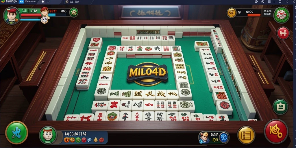 Screenshot gameplay dengan tantangan Mahjong yang menarik.