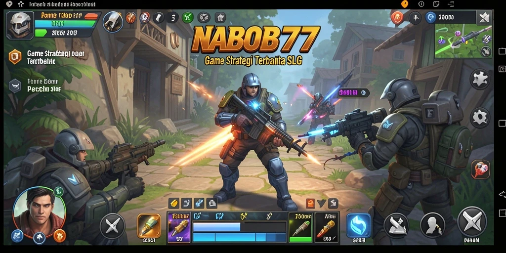 Tampilan gameplay menarik dari NABOB77 dengan elemen strategi.