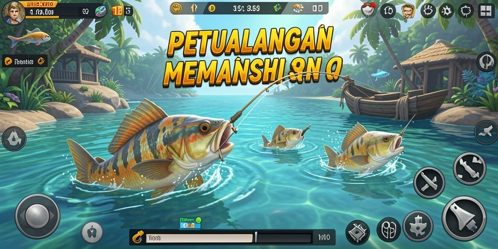Tangkapan ikan yang memukau dalam PUNCAKTOTO