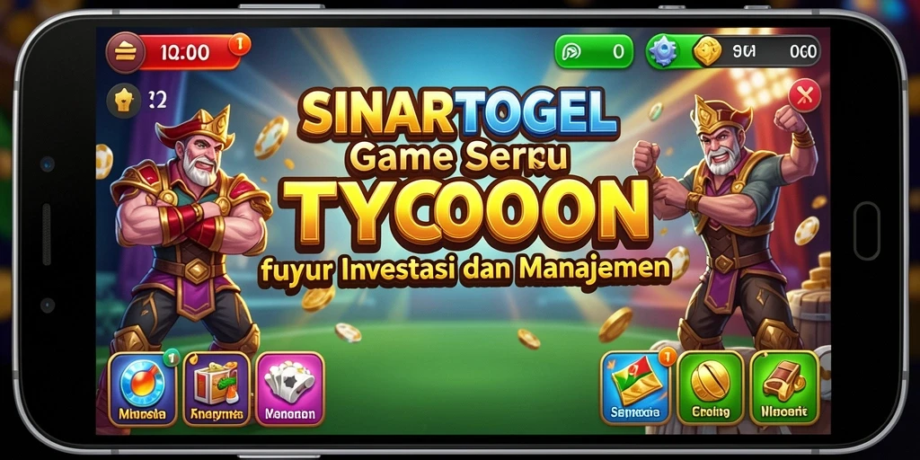 Tampilan gameplay SINARTOGEL dengan fitur manajemen yang menarik.